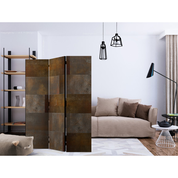 Paravan golden cascade [room dividers] 135 cm x 172 cm