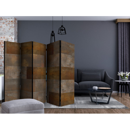 Paravan Golden Cascade Ii [Room Dividers] 225 cm x 172 cm-01