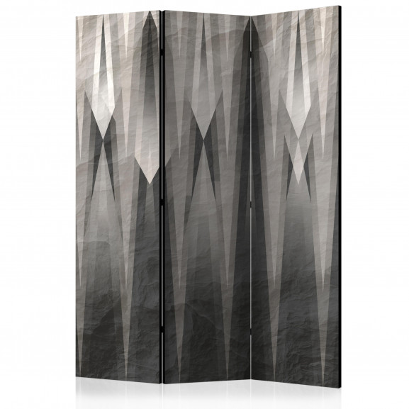 Paravan Grey Citadel [Room Dividers] 135 cm x 172 cm