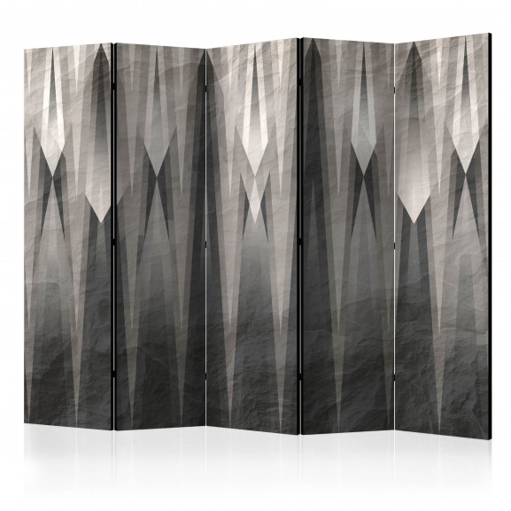 Paravan Grey Citadel Ii [Room Dividers] 225 cm x 172 cm