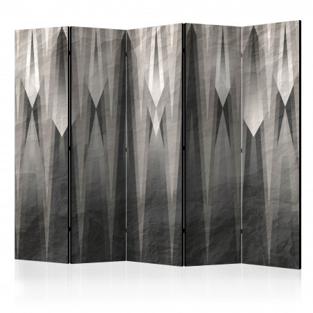 Paravan Grey Citadel Ii [Room Dividers] 225 cm x 172 cm-01