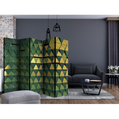 Paravan Dragon Scales Ii [Room Dividers] 225 cm x 172 cm-01