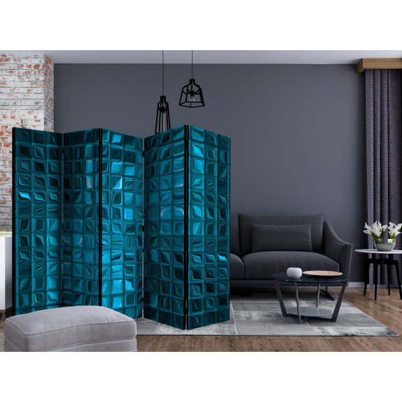 Paravan azure mosaic ii [room dividers] 225 cm x 172 cm