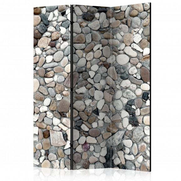 Paravan Beach Pebbles [Room Dividers] 135 cm x 172 cm