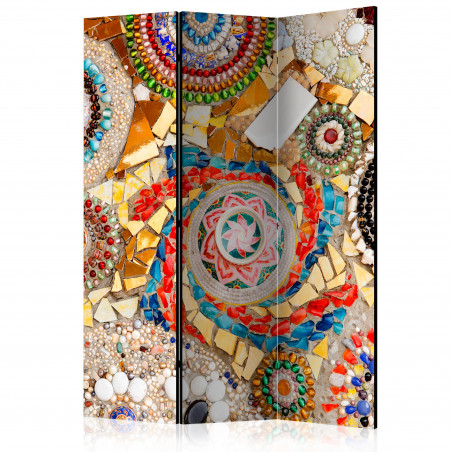 Paravan Moroccan Mosaic [Room Dividers] 135 cm x 172 cm-01
