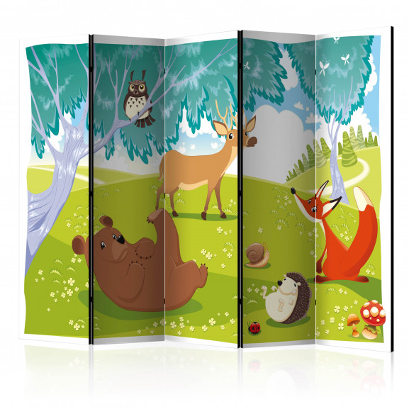 Paravan Funny Animals Ii [Room Dividers] 225 cm x 172 cm