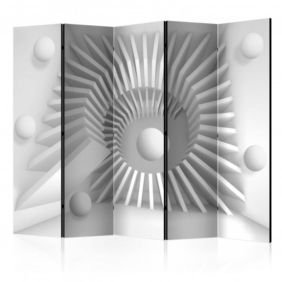 Paravan White Jigsaw Ii [Room Dividers] 225 cm x 172 cm