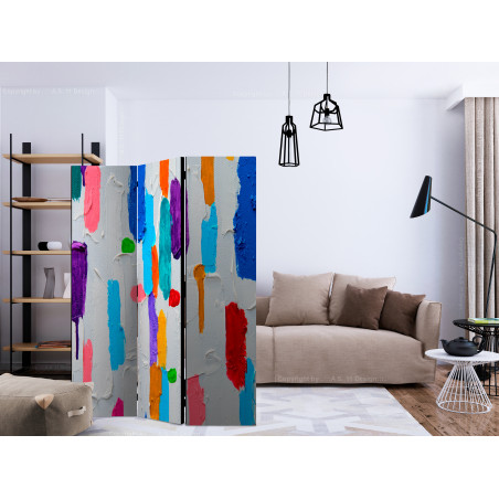 Paravan Color Matching [Room Dividers] 135 cm x 172 cm-01