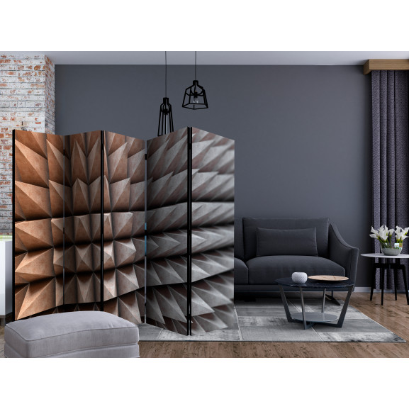 Paravan Steel Defense Ii [Room Dividers] 225 cm x 172 cm Artgeist imagine antiquemob.ro