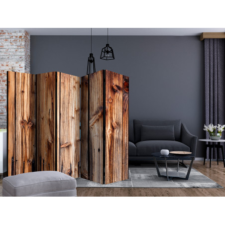 Paravan Wooden Chamber Ii [Room Dividers] 225 cm x 172 cm-01