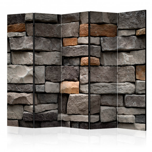 Paravan Stony Stronghold Ii [Room Dividers] 225 cm x 172 cm