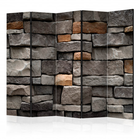 Paravan Stony Stronghold Ii [Room Dividers] 225 cm x 172 cm-01