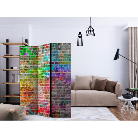 Paravan Rainbow Wall [Room Dividers] 135 cm x 172 cm-01