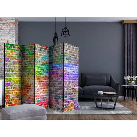 Paravan Rainbow Wall Ii [Room Dividers] 225 cm x 172 cm-01