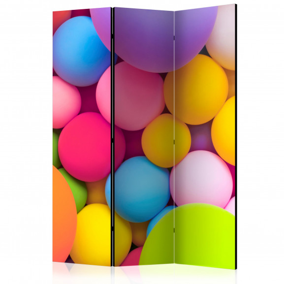 Paravan Colourful Balls [Room Dividers] 135 cm x 172 cm