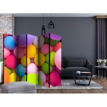 Paravan Colourful Balls Ii [Room Dividers] 225 cm x 172 cm-01