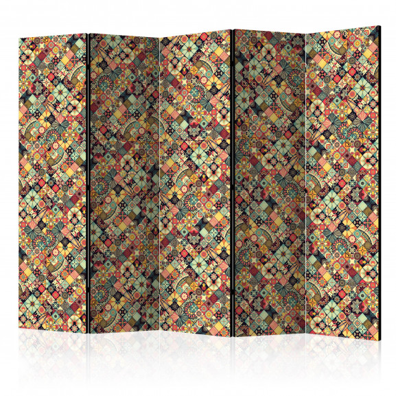 Paravan Rainbow Mosaic Ii [Room Dividers] 225 cm x 172 cm