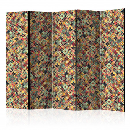 Paravan Rainbow Mosaic Ii [Room Dividers] 225 cm x 172 cm-01