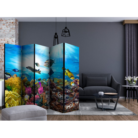 Paravan Coral Reef Ii [Room Dividers] 225 cm x 172 cm-01