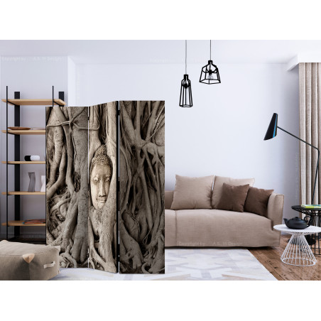 Paravan Buddha'S Tree [Room Dividers] 135 cm x 172 cm-01