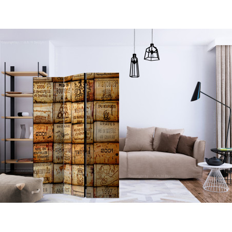 Paravan Winy Trail [Room Dividers] 135 cm x 172 cm-01