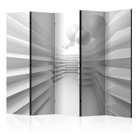 Paravan White Maze Ii [Room Dividers] 225 cm x 172 cm-01