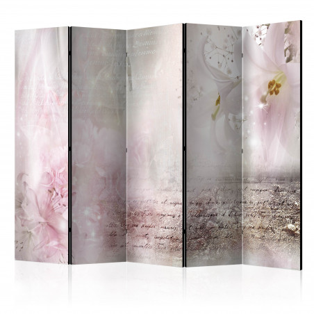 Paravan Delicate Lilies Ii [Room Dividers] 225 cm x 172 cm-01