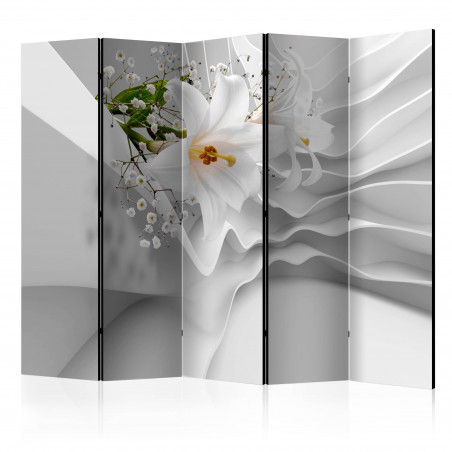 Paravan Flowers For Modernity Ii [Room Dividers] 225 cm x 172 cm-01