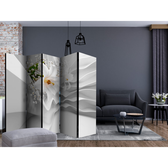 Paravan flowers for modernity ii [room dividers] 225 cm x 172 cm