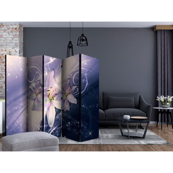 Paravan wintry galaxy ii [room dividers] 225 cm x 172 cm
