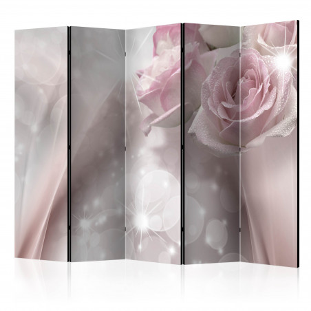Paravan Dewy Roses Ii [Room Dividers] 225 cm x 172 cm-01