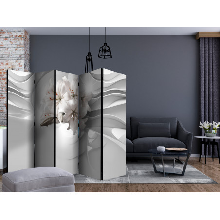 Paravan Lilies In The Tunnel Ii [Room Dividers] 225 cm x 172 cm-01