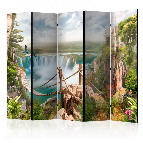 Paravan Hidden Paradise Ii [Room Dividers] 225 cm x 172 cm