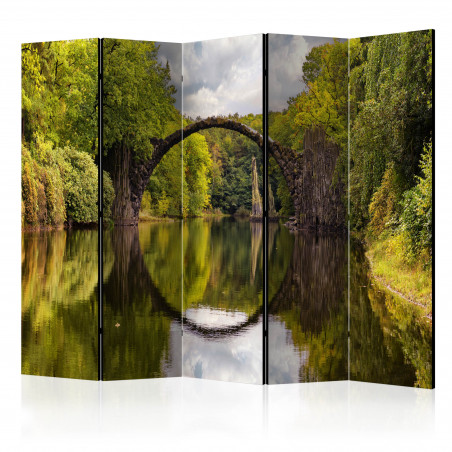 Paravan Devil'S Bridge In Kromlau,Germany Ii [Room Dividers] 225 cm x 172 cm-01
