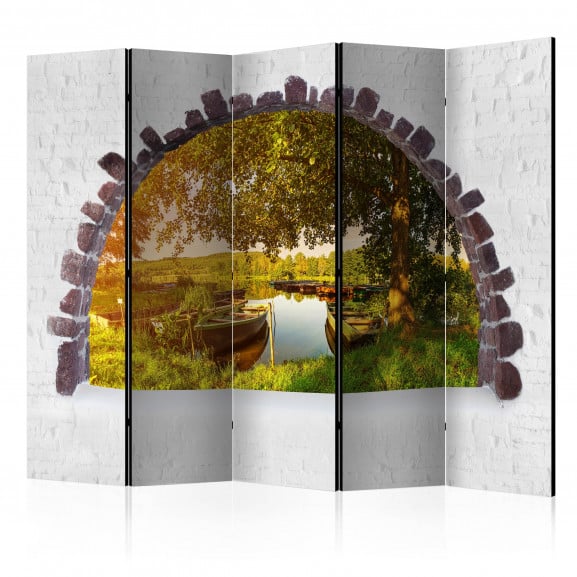 Paravan Summer Lake Ii [Room Dividers] 225 cm x 172 cm