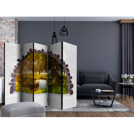 Paravan Summer Lake Ii [Room Dividers] 225 cm x 172 cm-01