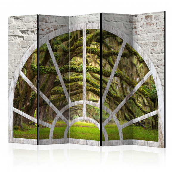 Paravan Window To Secret Forest Ii [Room Dividers] 225 cm x 172 cm