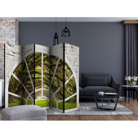 Paravan Window To Secret Forest Ii [Room Dividers] 225 cm x 172 cm-01