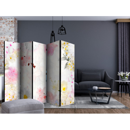 Paravan The Smell Of Spring Flowers Ii [Room Dividers] 225 cm x 172 cm-01