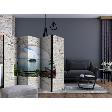 Paravan Corfu Island Ii [Room Dividers] 225 cm x 172 cm-01