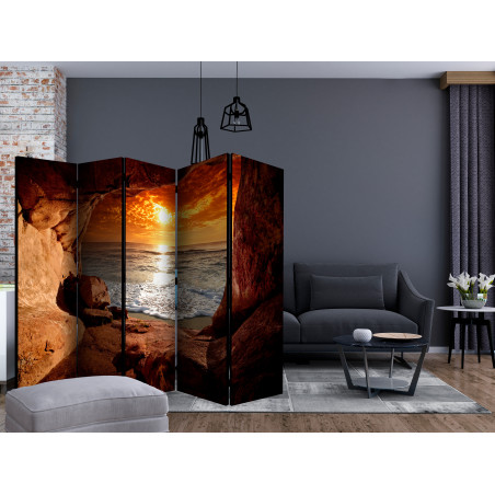 Paravan Exit From The Cave Ii [Room Dividers] 225 cm x 172 cm-01