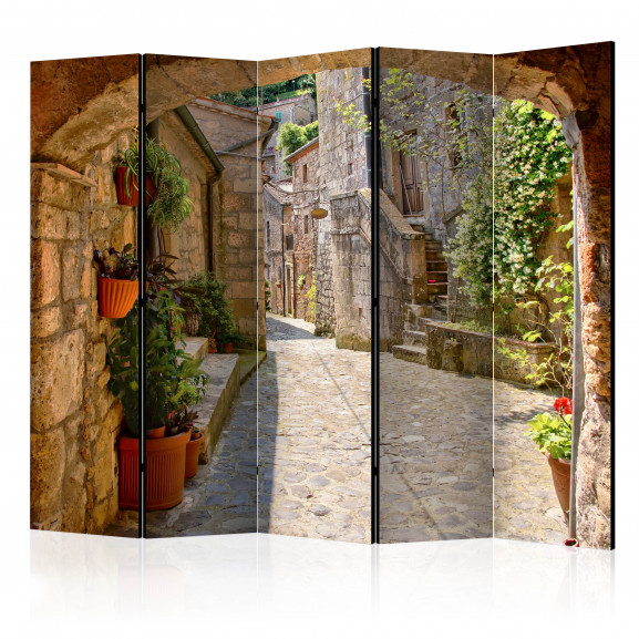 Paravan Provincial Alley In Tuscany Ii [Room Dividers] 225 cm x 172 cm