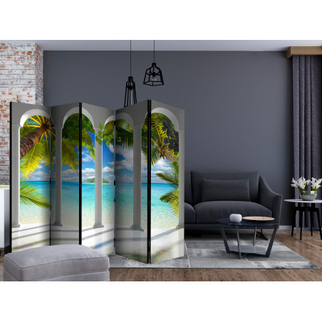 Paravan Sea Behind Columns Ii [Room Dividers] 225 cm x 172 cm-01