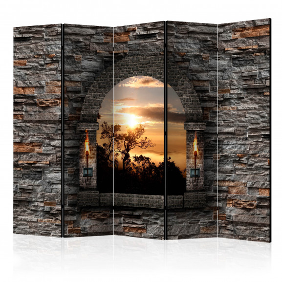 Paravan Castle Window Ii [Room Dividers] 225 cm x 172 cm