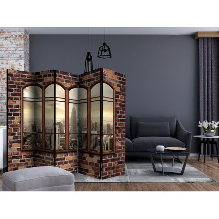 Paravan Unusual View Ii [Room Dividers] 225 cm x 172 cm-01