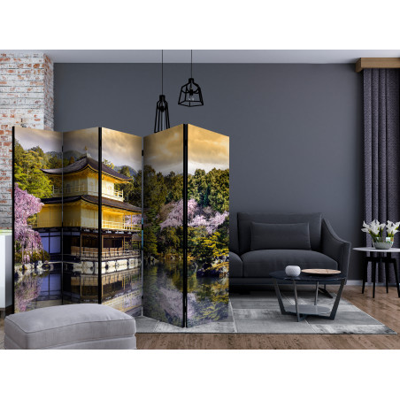 Paravan Japanese Landscape Ii [Room Dividers] 225 cm x 172 cm-01