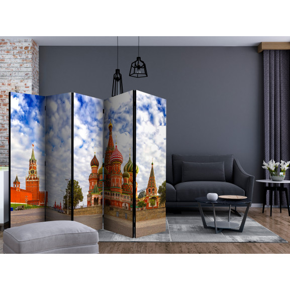 Paravan Red Square, Moscow, Russia Ii [Room Dividers] 225 cm x 172 cm Artgeist