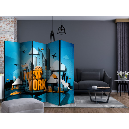 Paravan New York Welcome Ii [Room Dividers] 225 cm x 172 cm-01