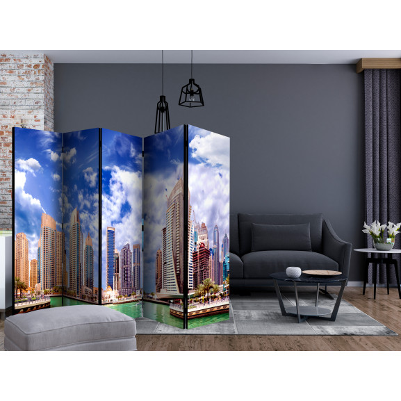 Paravan Cumulus Over Dubai Ii [Room Dividers] 225 cm x 172 cm Artgeist