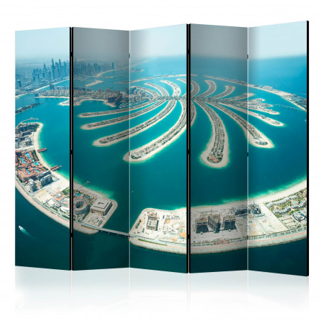 Paravan Dubai: Palm Island Ii [Room Dividers] 225 cm x 172 cm-01